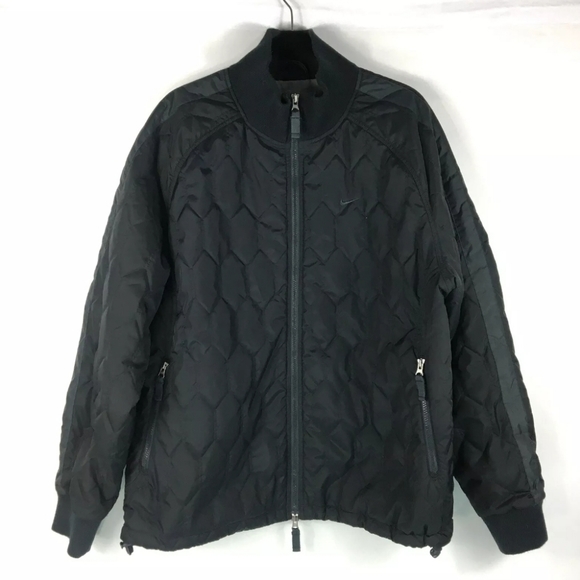 nike quilted jacket mens